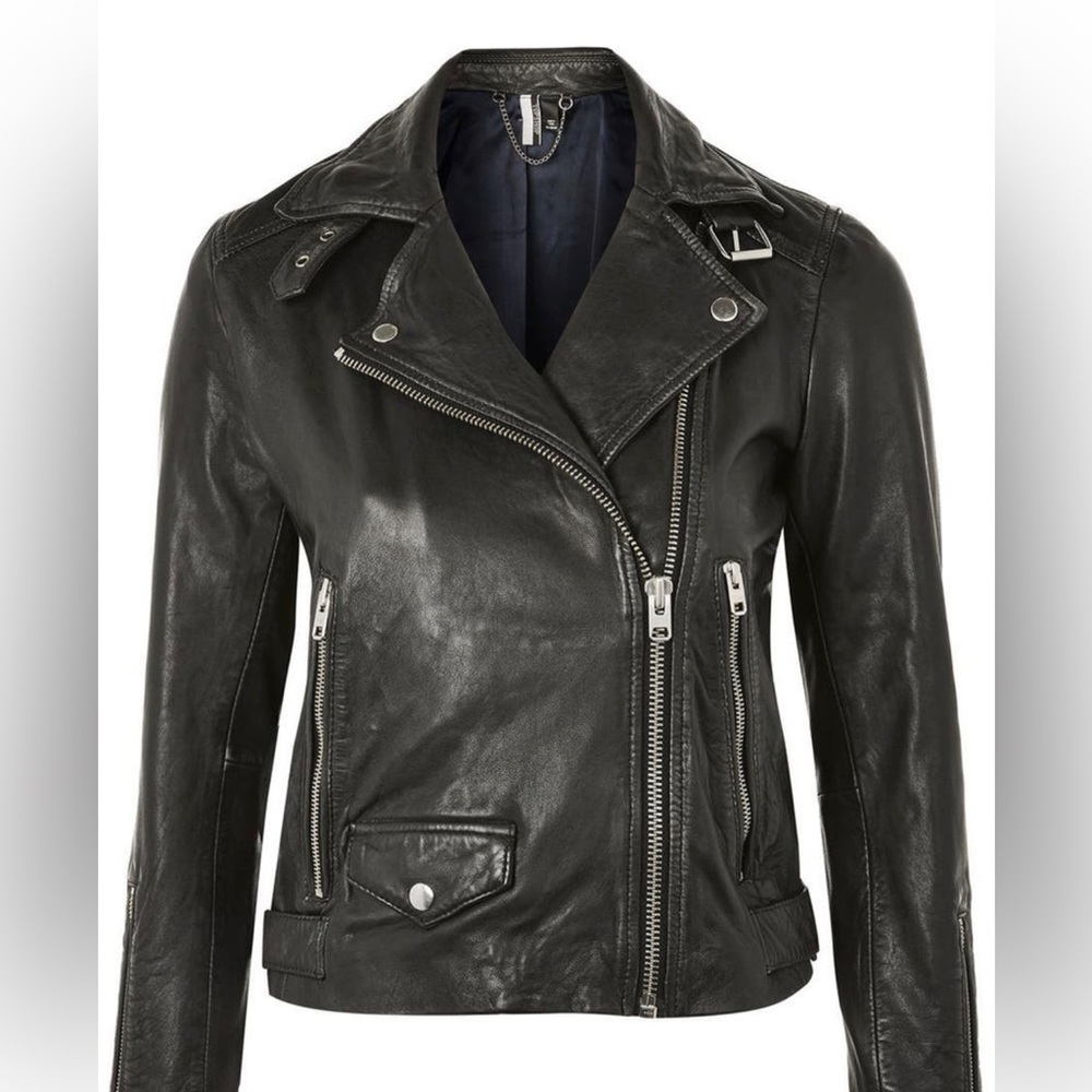Topshop Geniune Leather Jacket